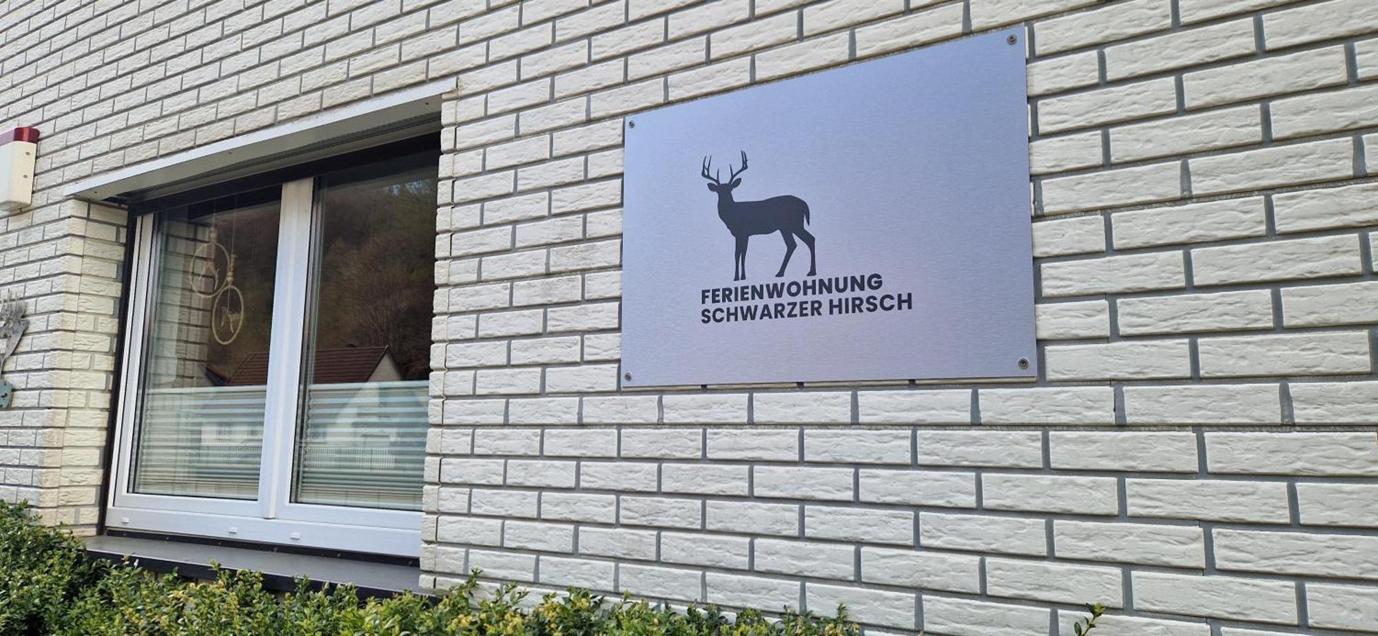Ferienwohnung Schwarzer Hirsch Wieda Exterior foto